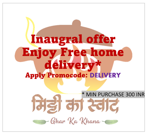 FREE HOME DELIVERY - Order Min 300 rs