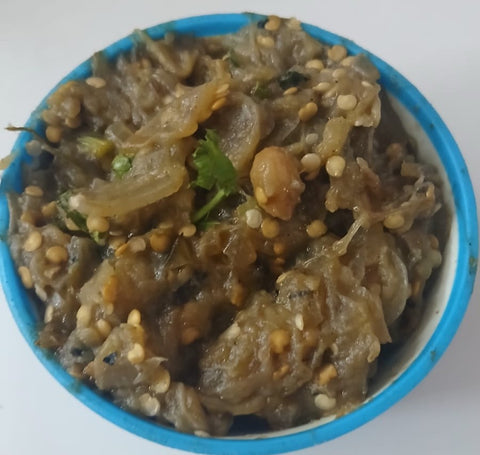 वांगी भरीत/Baingan Bharta